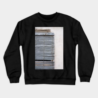 Blue blinds. Crewneck Sweatshirt